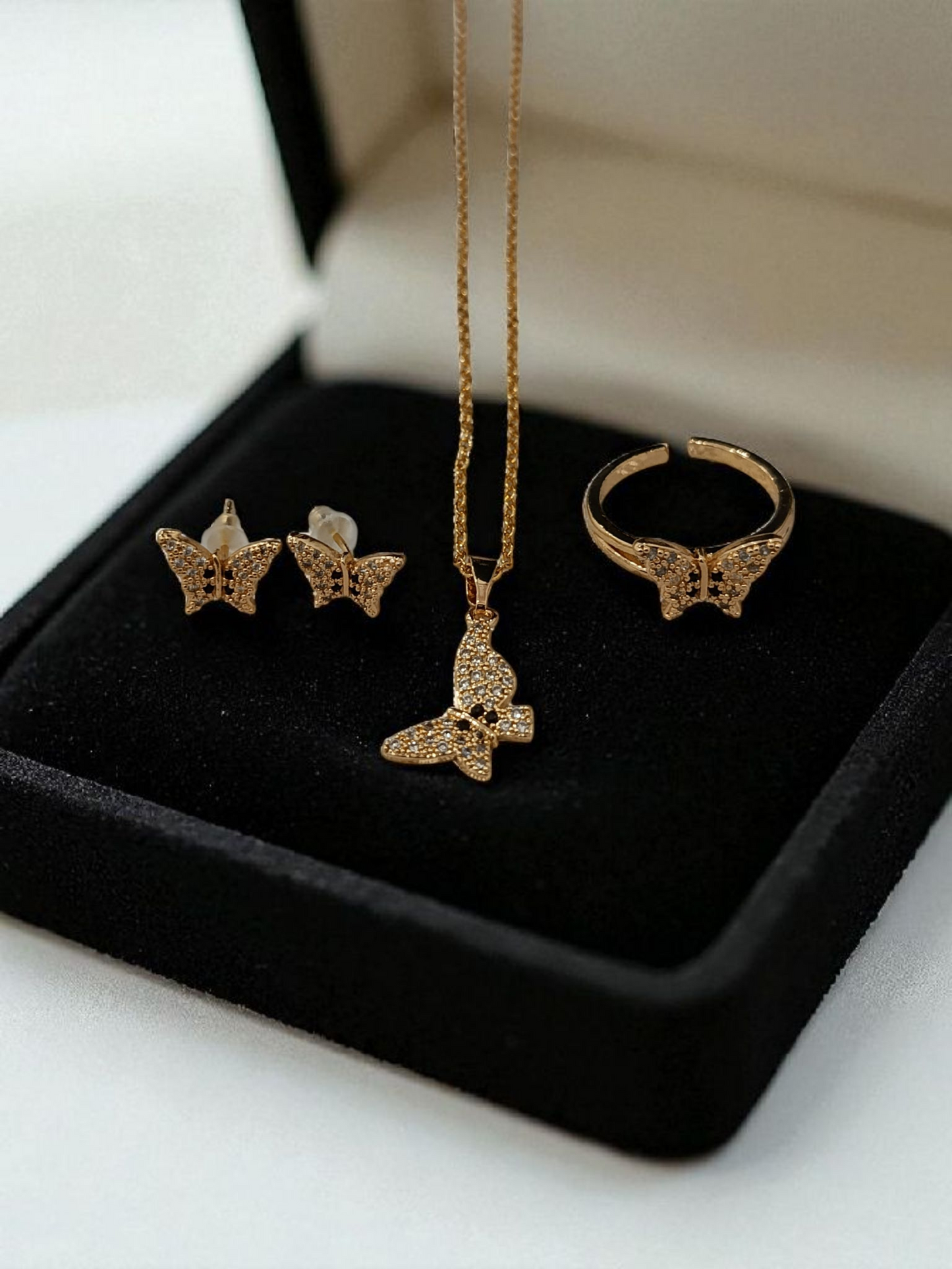 elegant necklace earrings