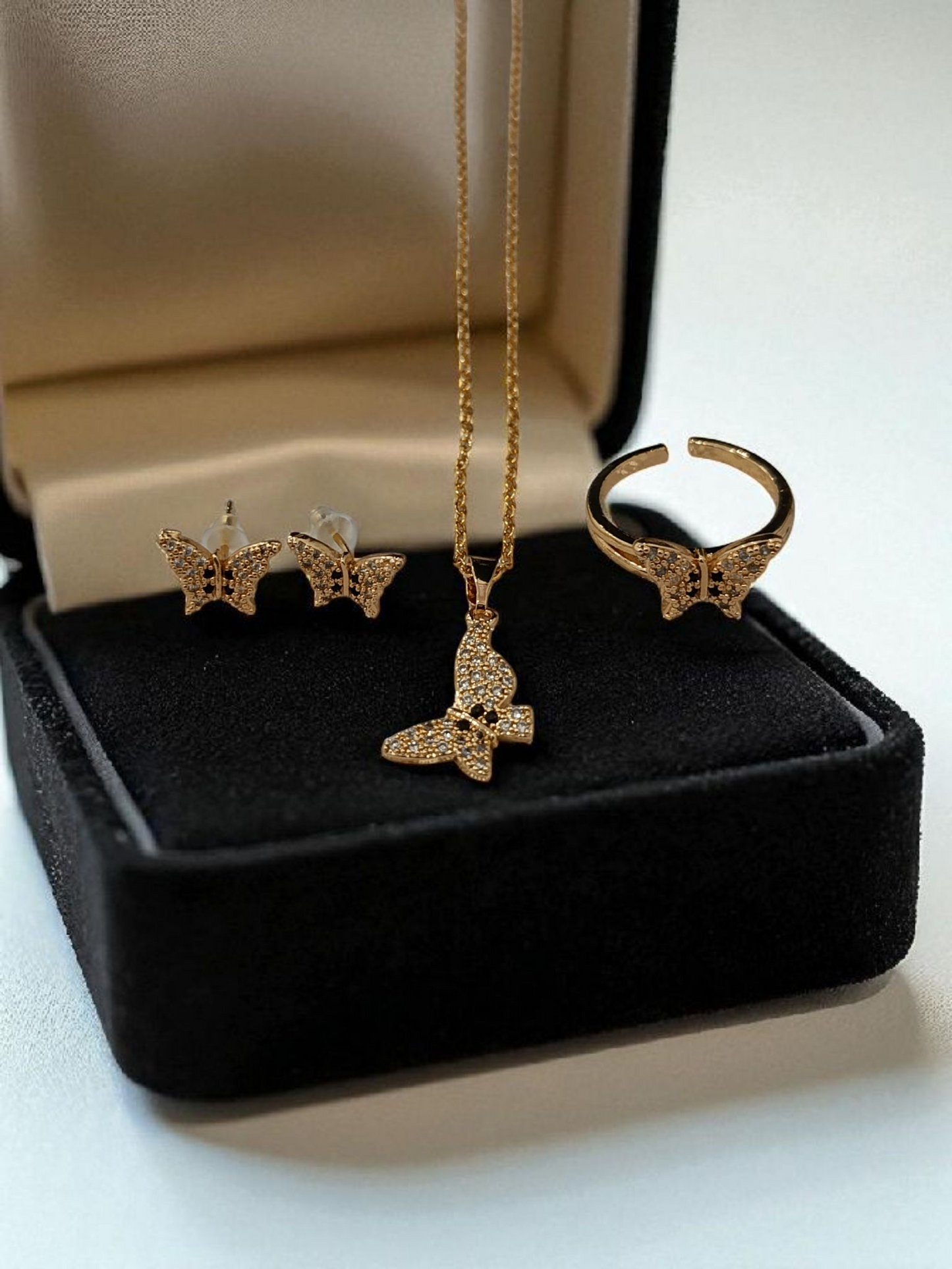 elegant necklace earrings