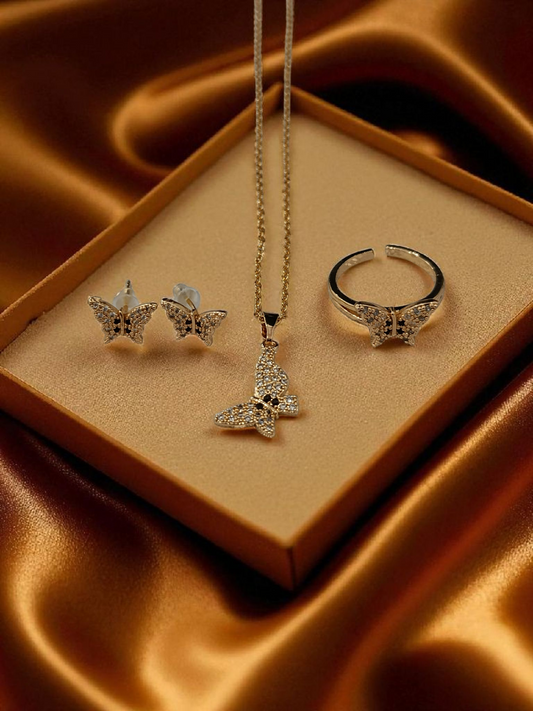 elegant necklace earrings